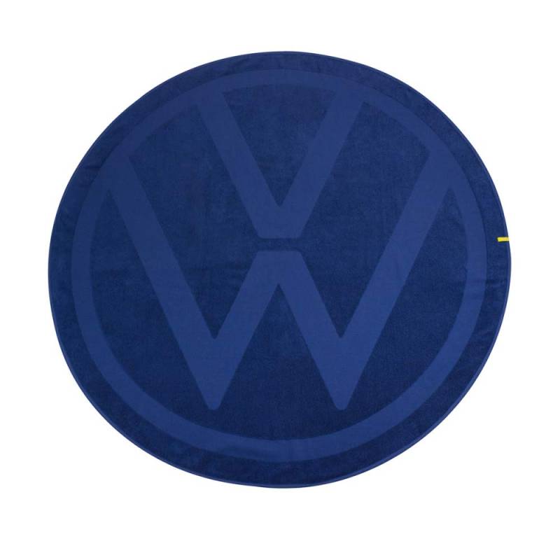 Volkswagen 5H0084500 Badetuch rund Handtuch Strandtuch Logo von Volkswagen