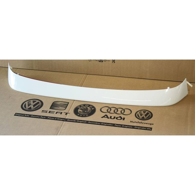 Volkswagen 5NA071644C9A Dachkanten Spoiler Sport Tuning Heckspoiler Dachspoiler Pure White von Volkswagen