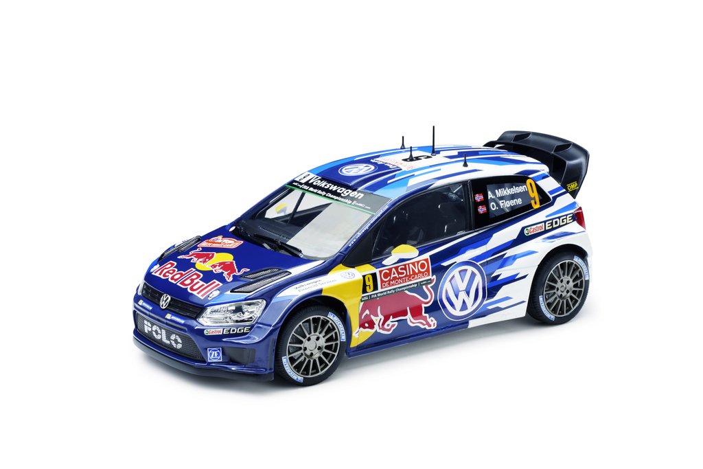 Volkswagen 6C1099302A Modellauto Polo R WRC - Mikkelsen/Floene 1:18 von Volkswagen