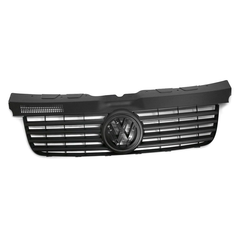 Volkswagen 7H0853653 Kühlergrill Original T5 Grill vorn schwarz (Modell 2003-2010), für PR-Code 2JB von Volkswagen