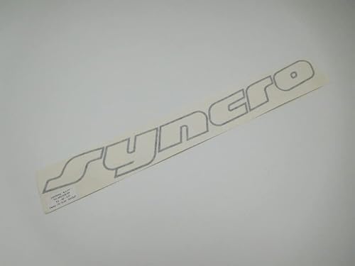 Volkswagen Original VW Syncro Front Bonnet Decal Sticker Nos - 701853679 6BX von Volkswagen