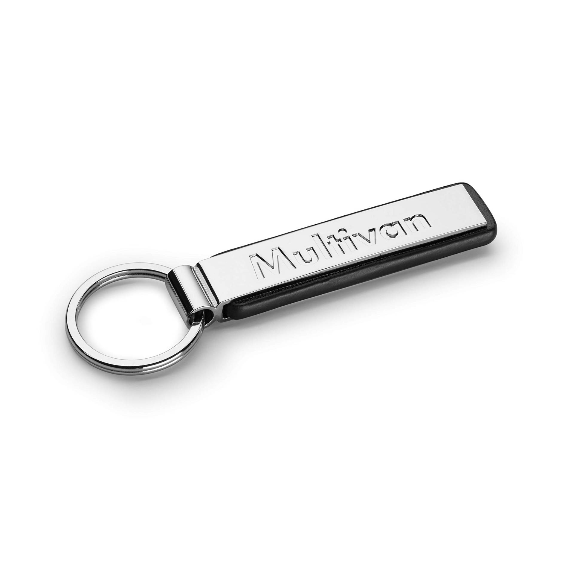 Volkswagen VW Metall Schlüsselanhänger Multivan Key Ring Kollektion, Silber von Volkswagen