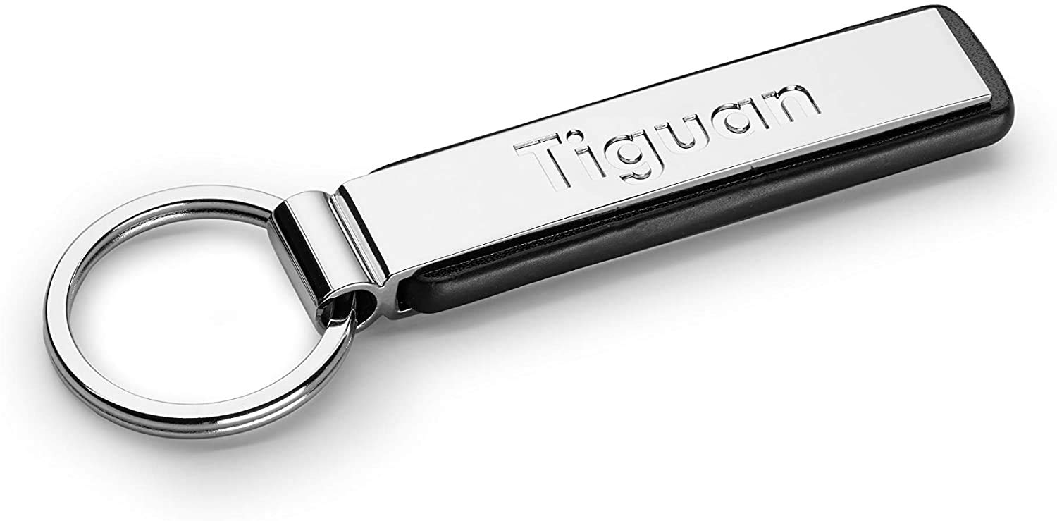 Volkswagen VW Metall Schlüsselanhänger Tiguan Key Ring Kollektion, Schwarz von Volkswagen