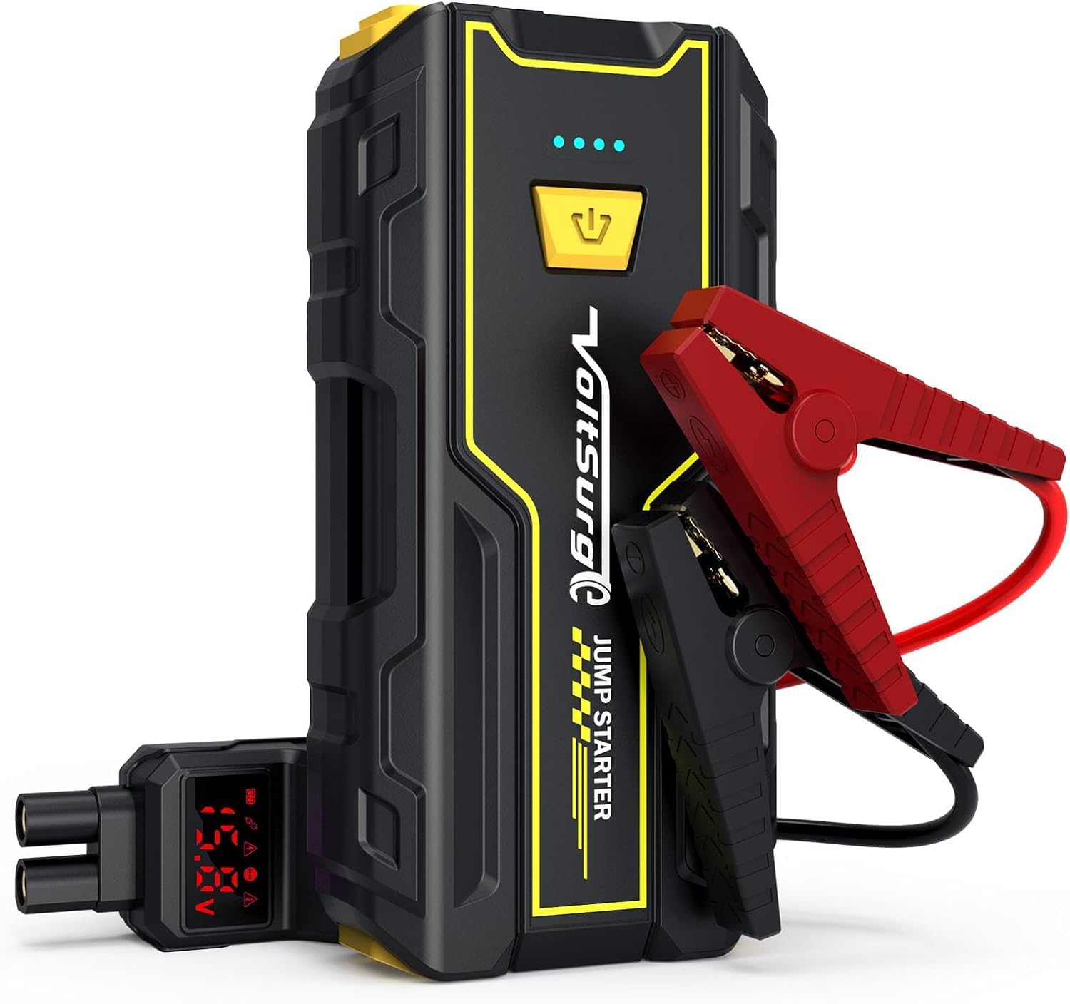 VoltSurge Starthilfe Powerbank, 3000A Spitzstrom, Auto Starthilfe Powerbank für 12V Jump Starter (7,0L Benzin Oder 5,5L Diesel), Starter Powerbank mit LED Taschenlampe von VoltSurge