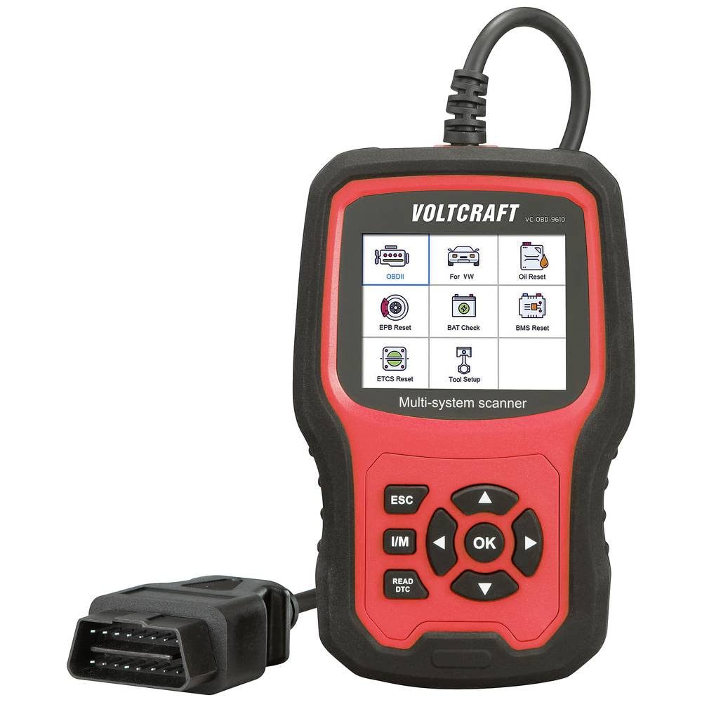 VOLTCRAFT OBD II Diagnosetool VC-OBD-9610 VC-13097390 1St. von Voltcraft