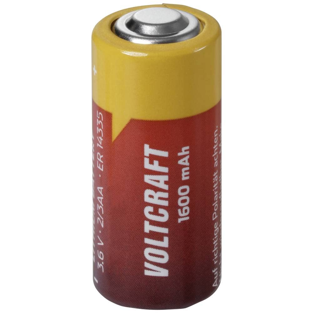 VOLTCRAFT Spezial-Batterie 2/3 AA Lithium 3.6V 1600 mAh 1St. von Voltcraft