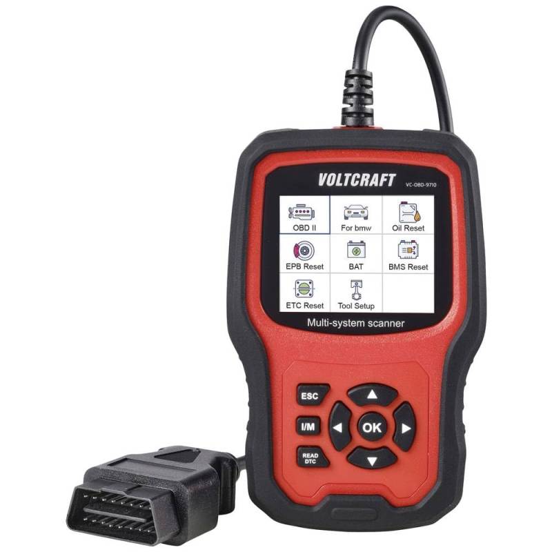 Voltcraft VC-OBD-9710 OBD II Diagnosetool VC-14616100 von Voltcraft