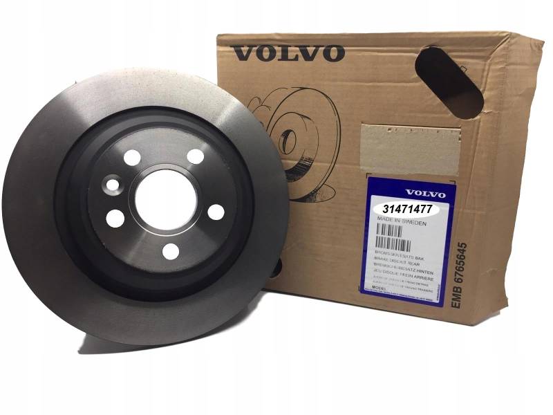 VOLVO XC40 Original OE Bremsscheiben hinten 31471477 von Volvo