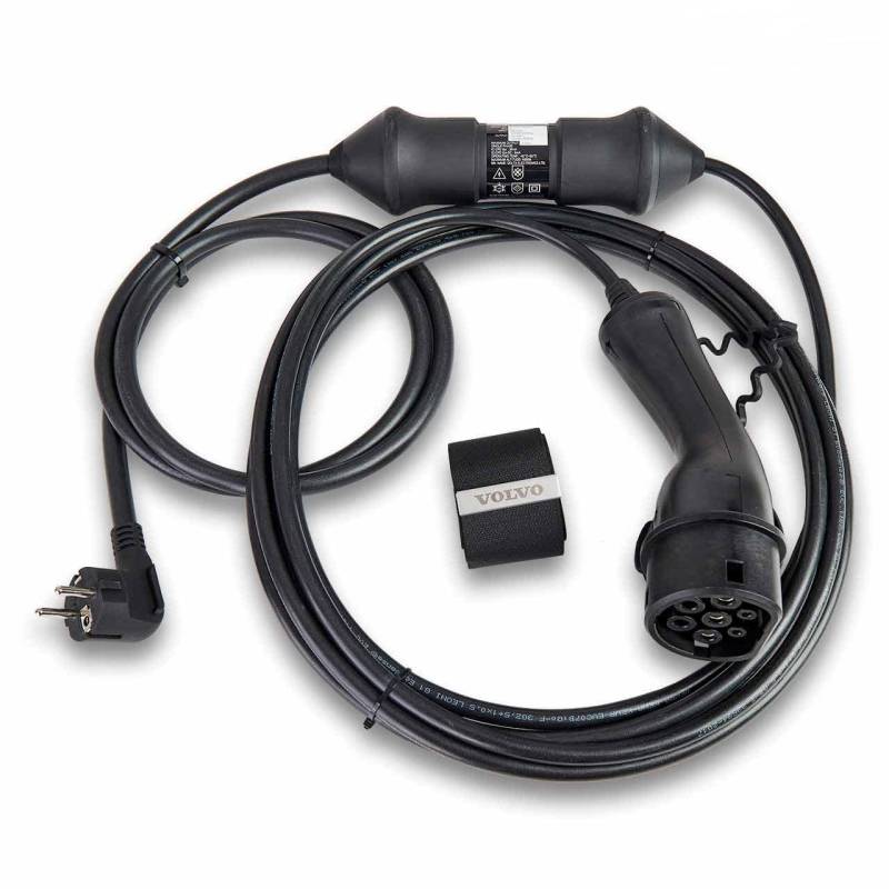 Volvo Original Ladekabel 7m Schuko Stecker für Haushaltsteckdosen (Mode 2) 32257797 von Volvo