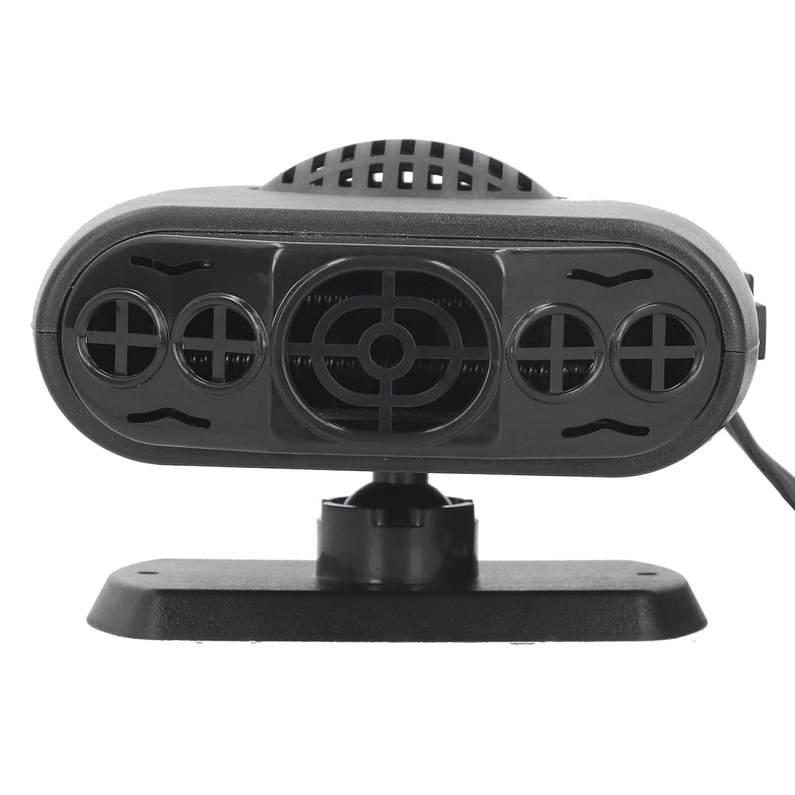 Vomeko Auto-Heizung, 12 V, 120 W, tragbare Auto-Heizung, Plug-in-Zigarettenanzünder, 360 Grad drehbar, Windschutzscheiben-Defroster, Fenster-Defroster für Auto, 2-in-1, schnell von Vomeko