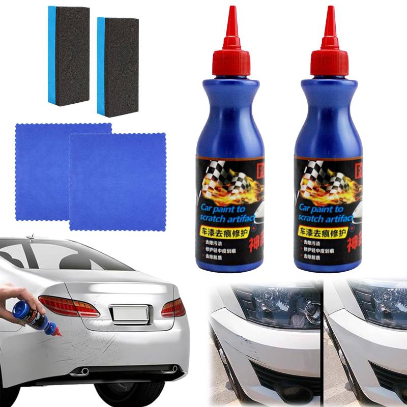 Splendid Car Scratch Repair, Preferablend Car Scratch Remover,Preferablen Scratch Remover, Preferablen Scratch Repair, Preferablen Car Scratch Repair Wax (2 Set) von Vopetroy