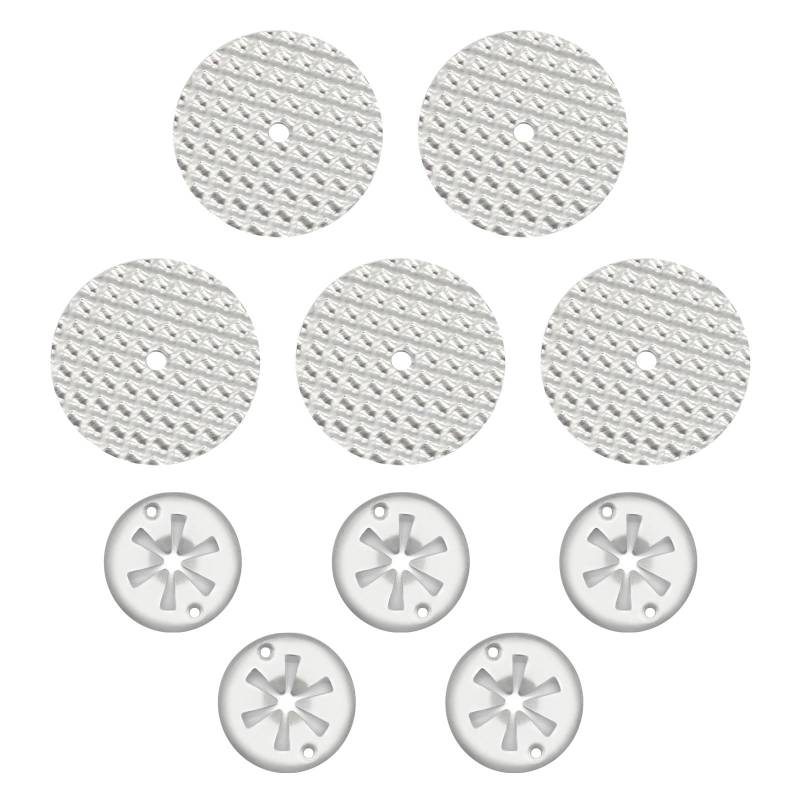 Vordpe 5 PCS Hitzeschutzblech Reparatursatz, Klemmscheiben Hitzeschutzblech, Hitzeschild Schutzplatten Reparatursatz, Hitzeschutzplatte Reparatursatz N90335004 von Vordpe