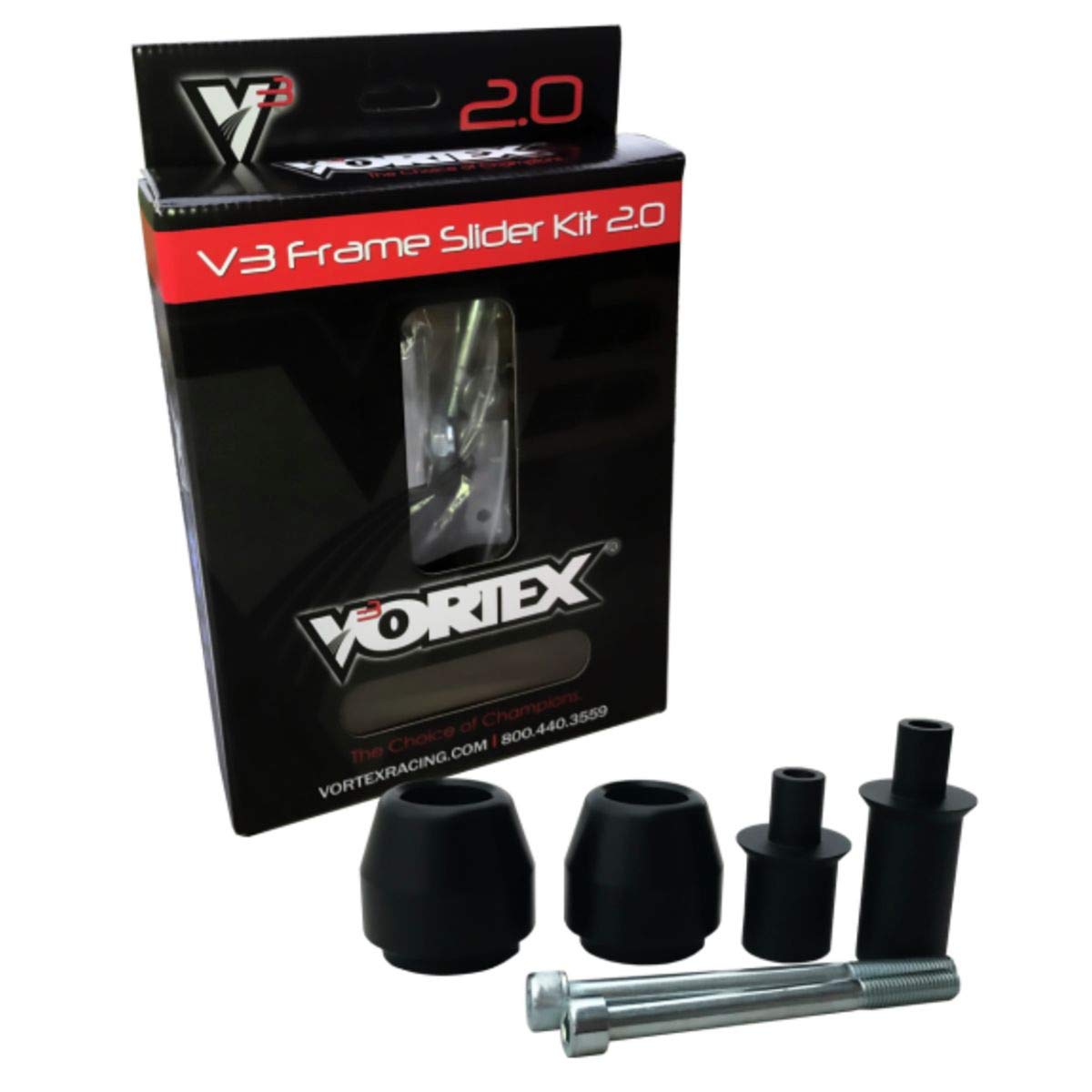 Vortex (SR146) V3 2.0 Rahmenschieber-Set (keine Modifikation), kompatibel mit Suzuki SV650 03–08 von VORTEX