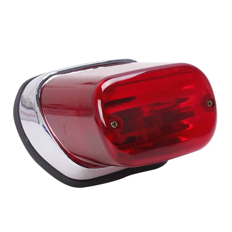 Hinten Rücklicht Motorrad Schwanz Bremslicht ABS Rot Motorrad Hinten Blinker Bremsleuchte Für Yam&aha Virago XV250 XV400 von VrAre