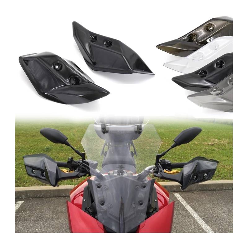 VrAre Handguards Motorrad Für YAM&AHA MT-09 Tracer 900 MT-09 2014-2017 Motorrad Erweiterter Handschutz Deflektor Handprotektoren Protektoren Windschutzscheibe von VrAre