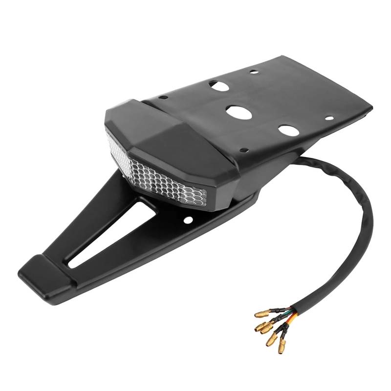 Hinten Rücklicht Universal Signal Lampe Rücklicht Für Bobber für Enduro Dirt Bike Motorrad L- Hinten Schwanz Blinker Bremslicht Stop Anzeige von VrAre