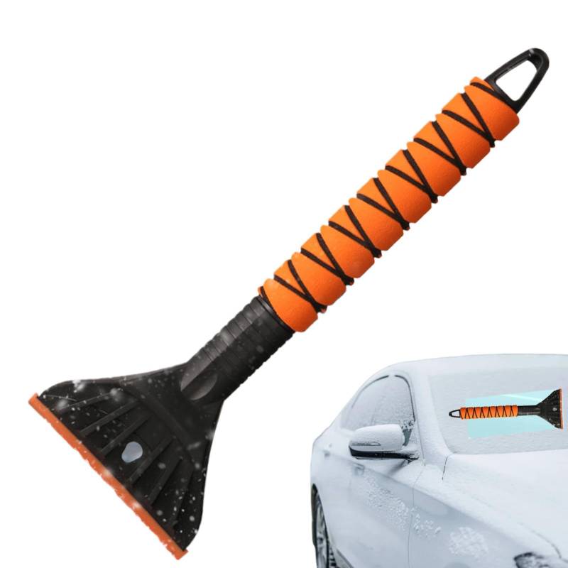 Ice Scrapers für Auto, Windshield Scraper, ergonomischer Eiskratzer, Schaumstoff, Handle Ice Scraper, abnehmbarer Schneeschneiderentferner, Auto-Schneeschneider, Windshield Snow Remover, Winter Car von Vriusi