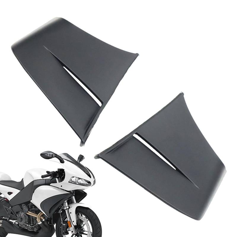 Motorcycle Fairing Winglets | Aerodynamic Side Wind Fins for Enhanced Stability | Motorcycle Spoiler Winglets For Racing And Daily Riding Performance, Motorcycle Wing Fit von Vriusi