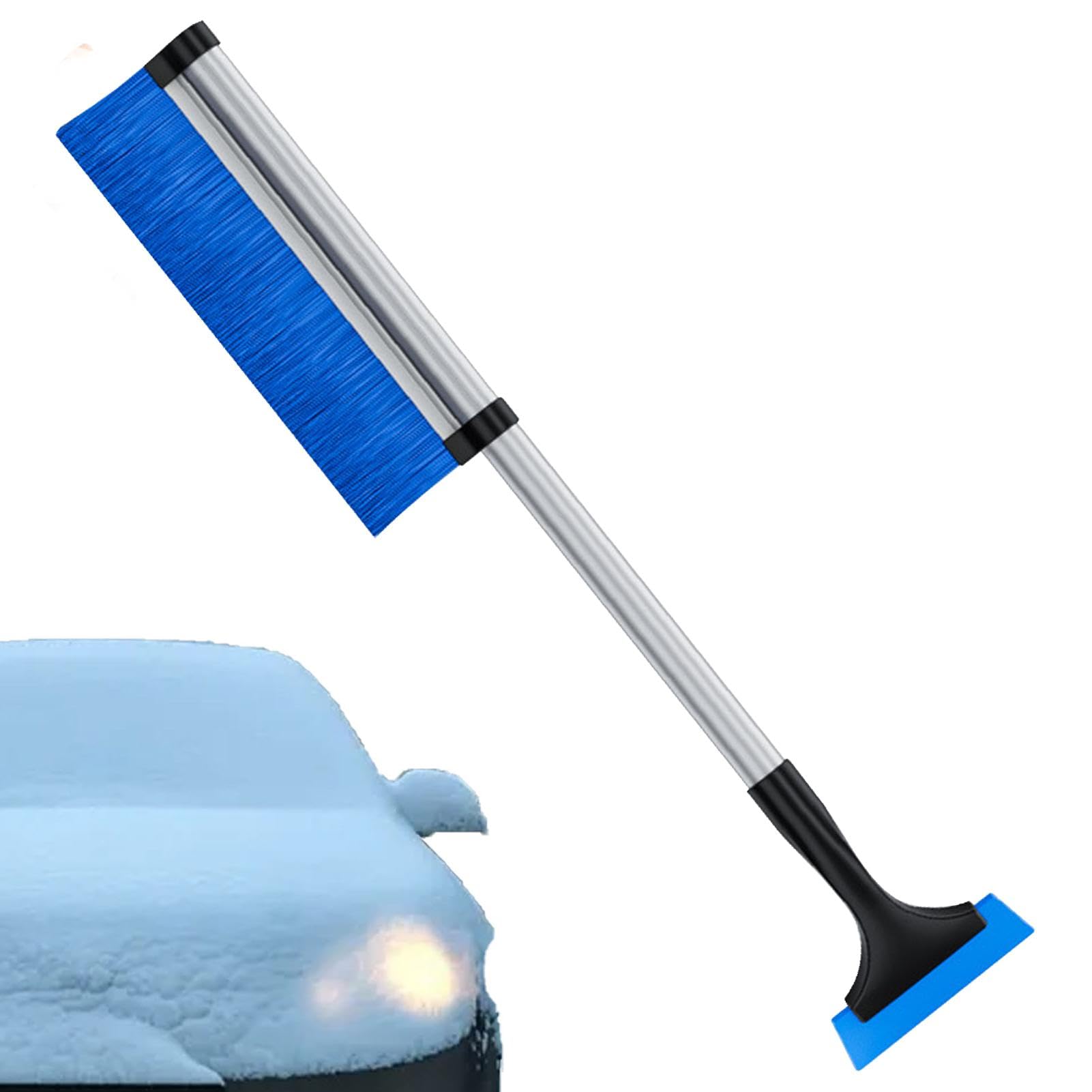 Vriusi Snow Cleaner for Car, Multifunctional Glass De-Icing Shovel, Windshield Ice Scraper, Car Ice Scraper, Practical Window Ice Scraper Car, Snow Scraper for Car, Windshield And Window von Vriusi