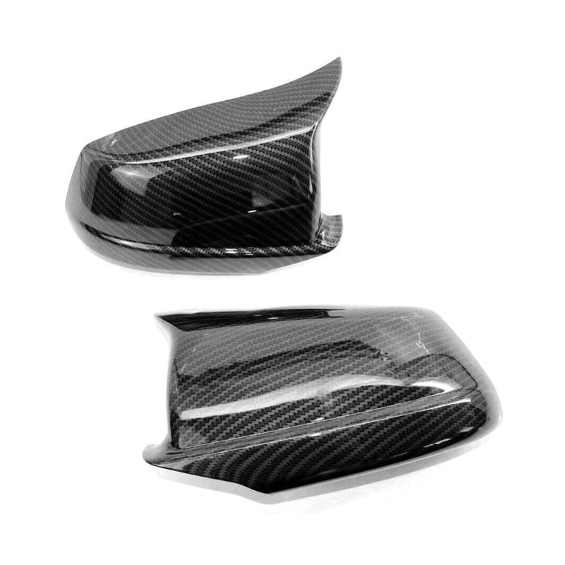 Vuzmode, for, 5er F10 2010 2011 2012 2013 M-Serie M5 F10 2011 Carbon Fiber Rückspiegelkappen Auto Seitenspiegelabdeckung Verkleidung Außenspiegel-Abdeckkappe von Vuzmode