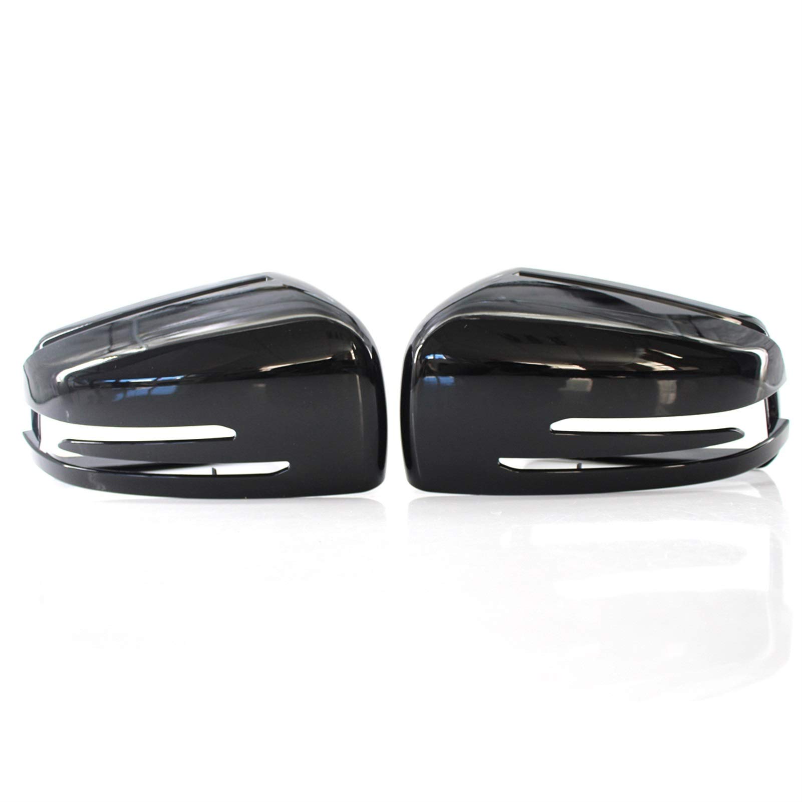 Vuzmode, for Mercedes-Benz, W212 W176 W246 W204 W221 CLS X156 C117 C218 Teile Styling Auto Seitentür Rückspiegel Seitenspiegel Abdeckkappe Außenspiegel-Abdeckkappe(Black) von Vuzmode