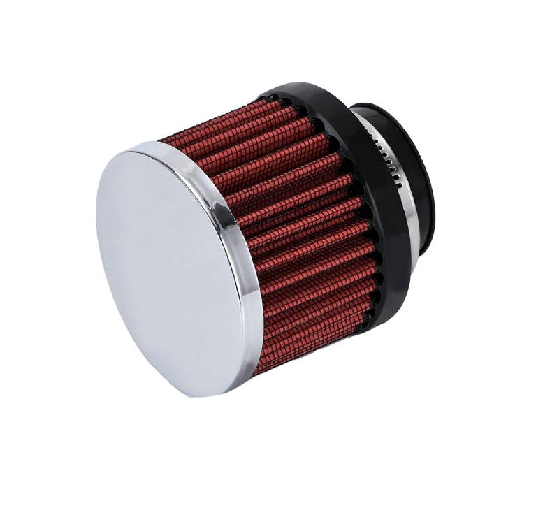 Vuzmode 1,5 "38mm Schnittstelle Motorrad Auto Lufteinlass Filter Kegel Kaltluftfiltersystem Turbo Vent Kurbelgehäuse HT-AIT15 Motorrad-Luftfilter von Vuzmode