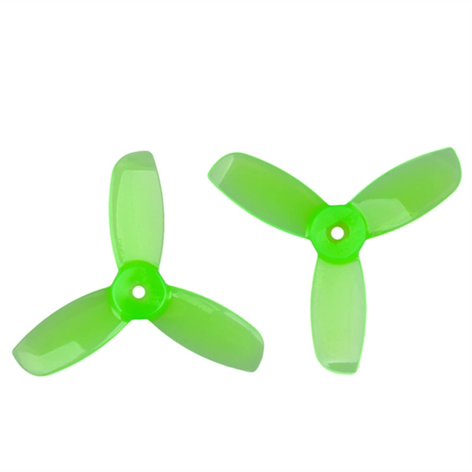 Vuzmode 1,9X4X3 3-Blatt-PC-Propeller mit quadratischem Loch, for FPV Racing Freestyle 2-Zoll-Cinewhoop-Drohnen Ersatzpropeller(8Pairs Green) von Vuzmode