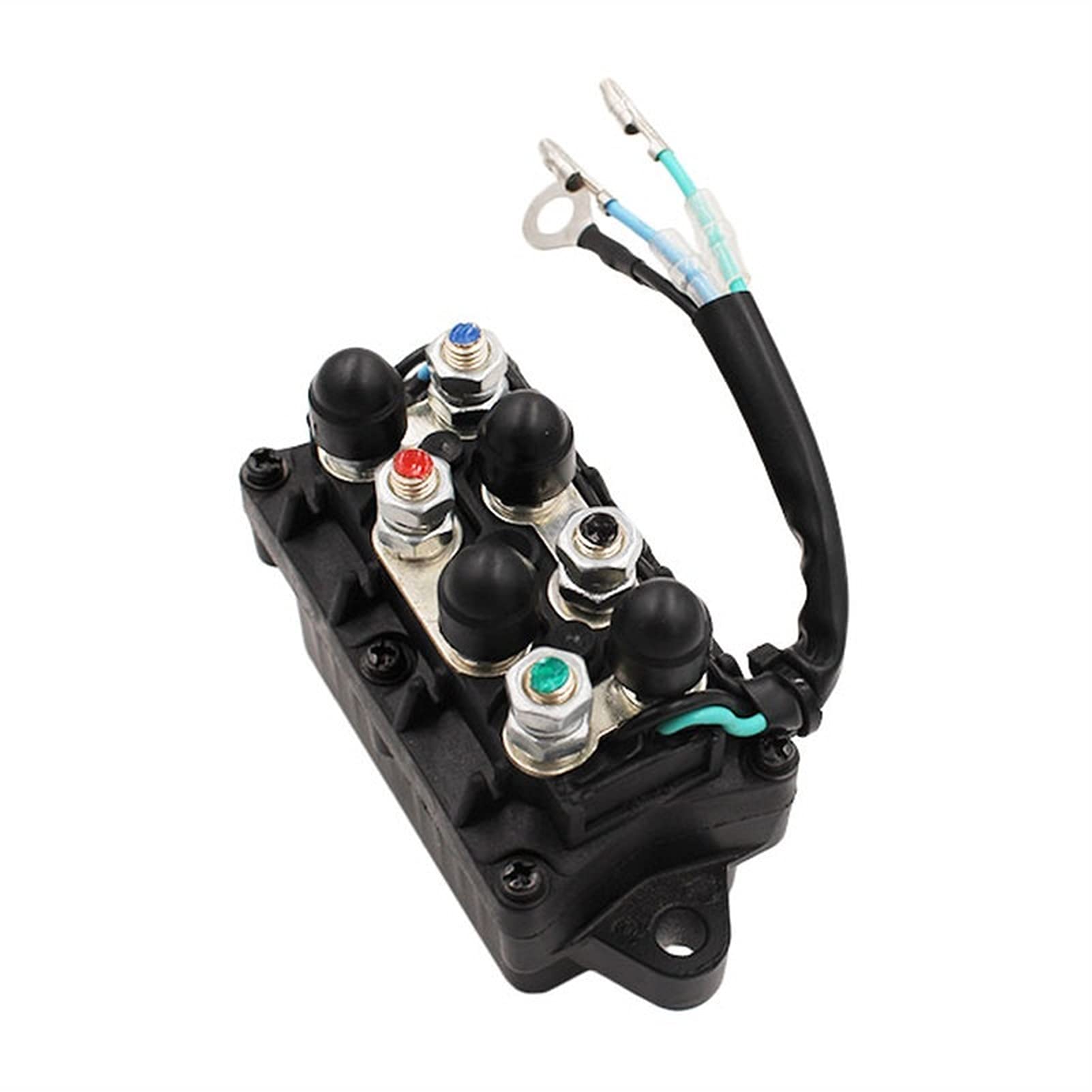 Vuzmode 12V Bootsmotor Power Trim Tilt Relais, für, for Yamaha, Außenborder 30 40 50 60 70 80 90 HP 1992-2006 6H1-81950-00-00 Elektrisches Marine-Relais von Vuzmode