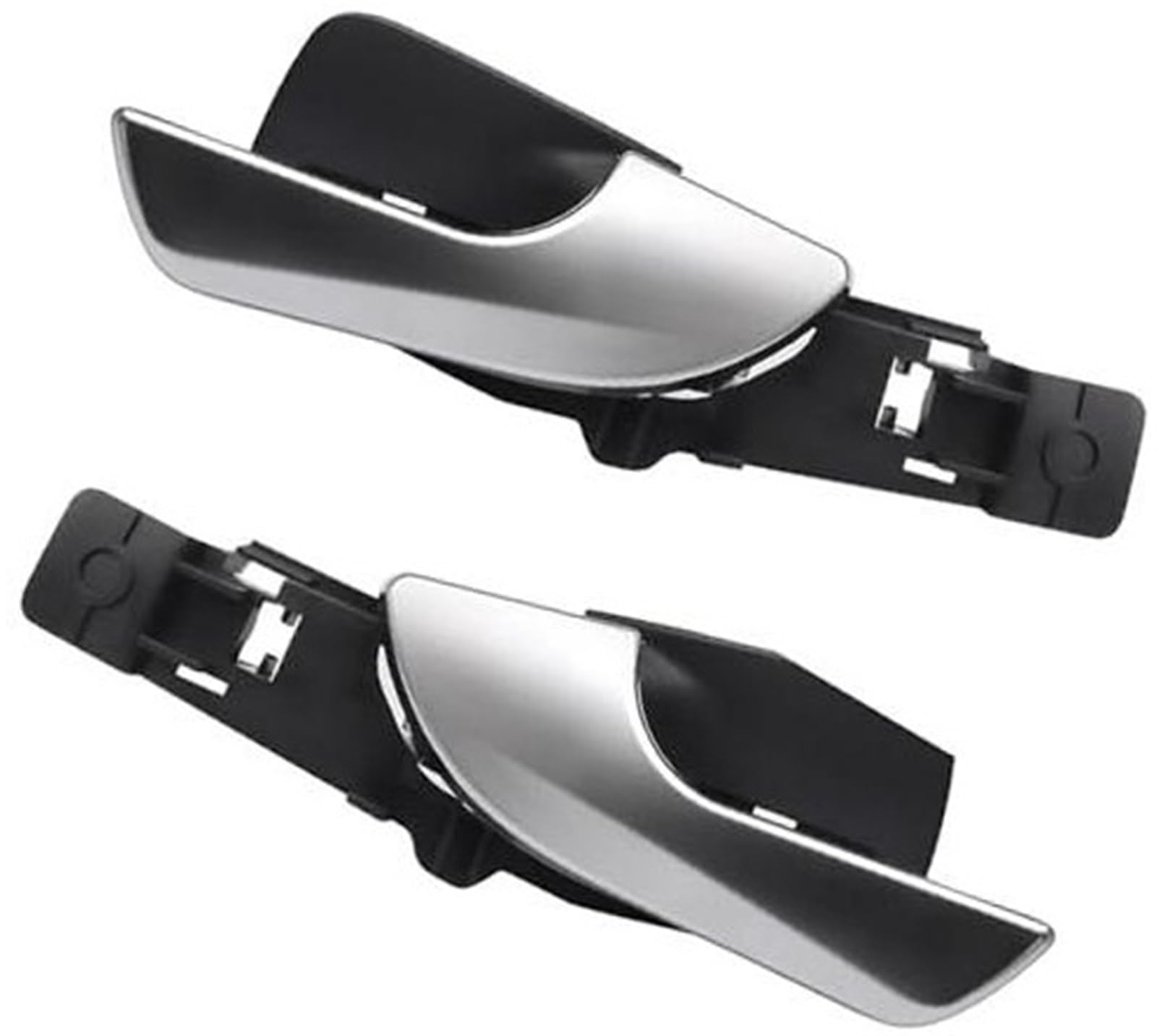 Vuzmode 156092167 156092165 for Alfa for Romeo for Giulietta 2010-2019 Vorne Links Rechts Auto Interne Griff Innentürgriff für Autos(Black Pair) von Vuzmode