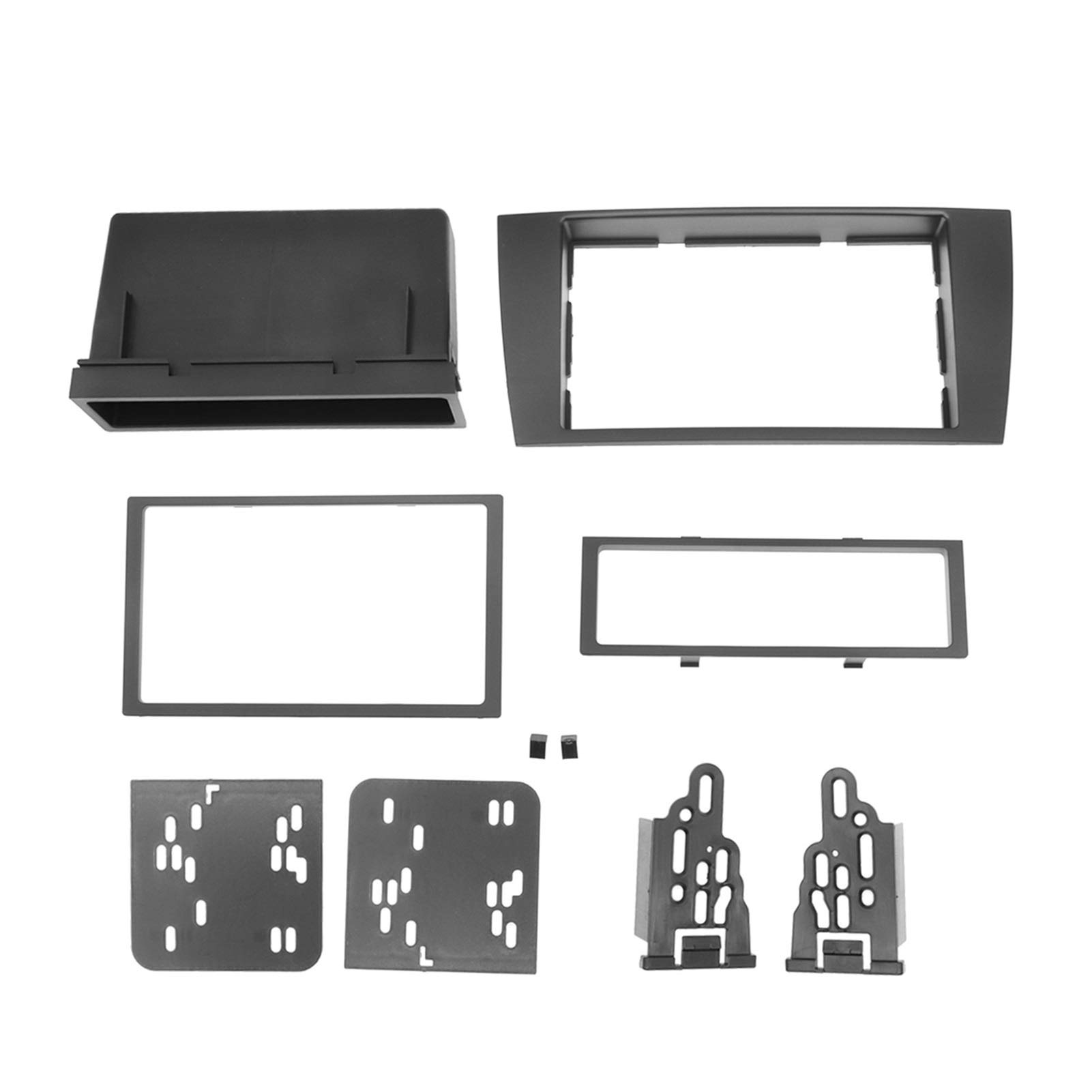 Vuzmode 2-DIN-Autoradio-Blende, for Jaguar, Radioblende in der Mittelkonsole von Vuzmode