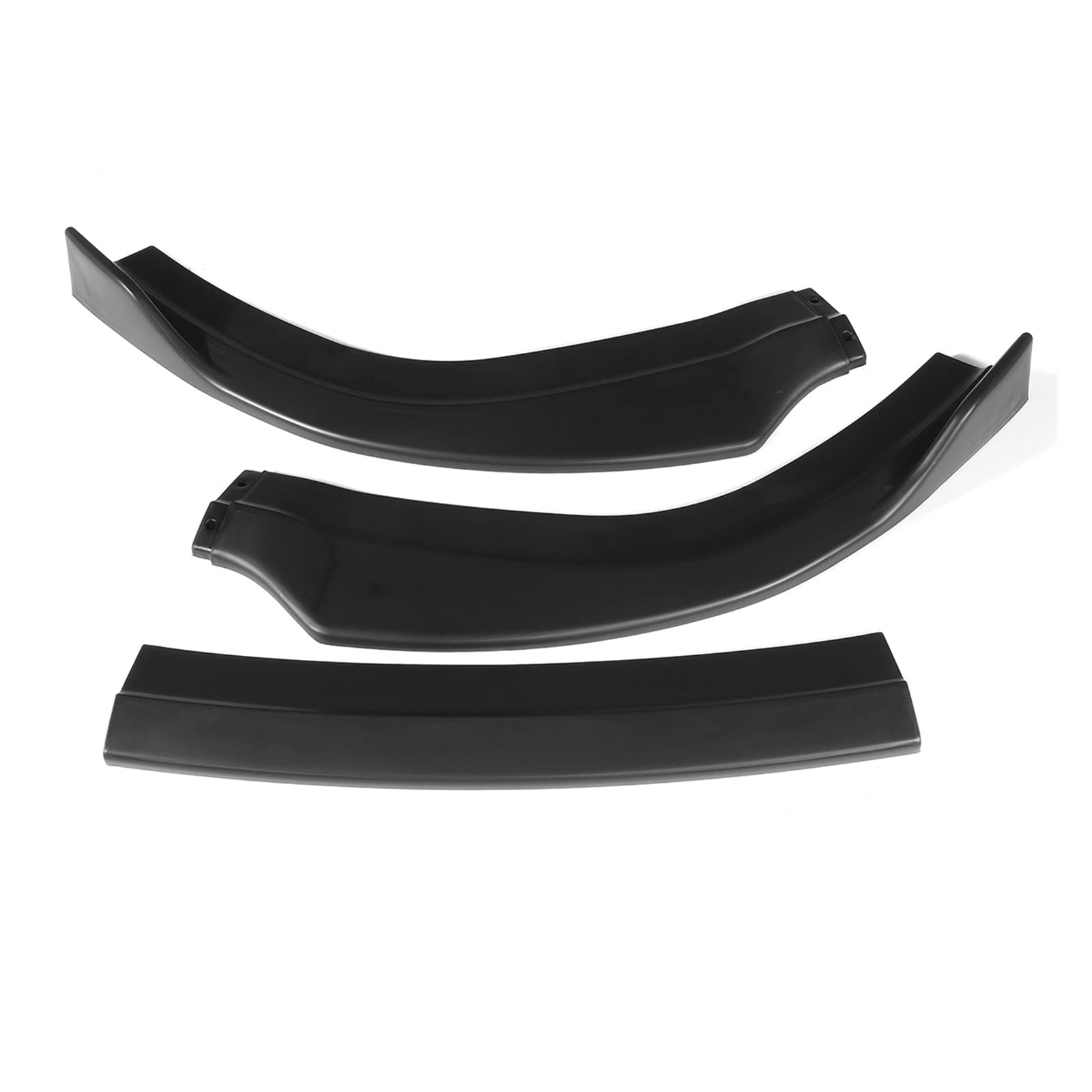 Vuzmode 3PCS Auto Front Lip Splitter Diffusor Lip Deflektor Body Kit Spoiler, for Chrysler, 300 SRT8 CS Basis Limousine 2012 2013 2014 Karosserie-Splitter-Kit von Vuzmode