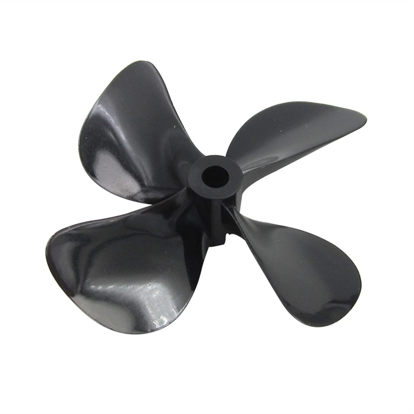 Vuzmode 4-Blatt-Propeller Links rechts Propeller for Köderboot 55 mm 60 mm 65 mm 70 mm 75 mm CW CCW 4-Blatt-Propeller Gelenkwelle(75mm CCW) von Vuzmode