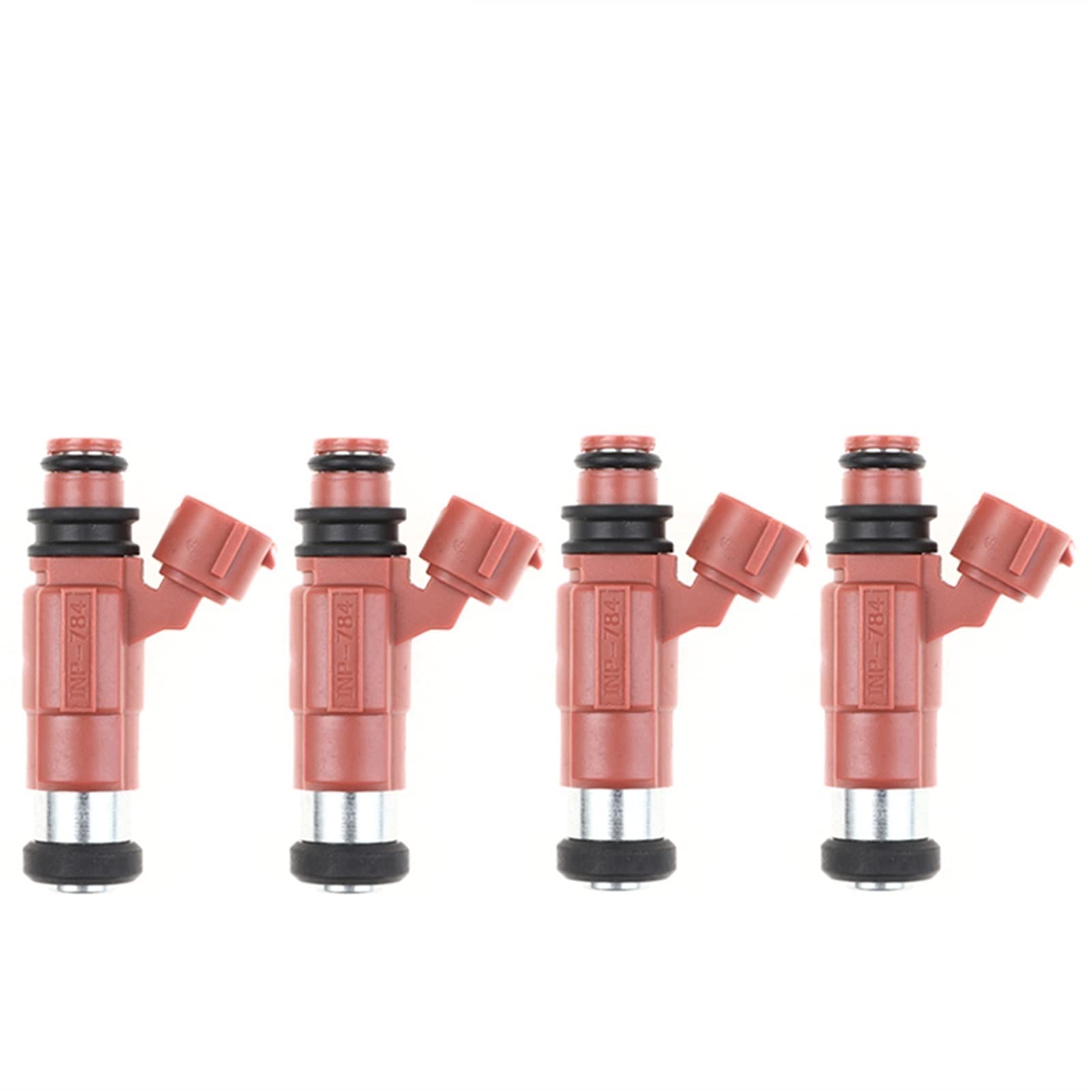 Vuzmode 4 PCS Kraftstoff Injektor Düse, for Nissan, Vanette, for Mazda, E220 2,2 L L4, for Mitsubishi, 1992-2002 INP 784 Auto Zubehör INP 784 INP784 Einspritzdüsen von Vuzmode