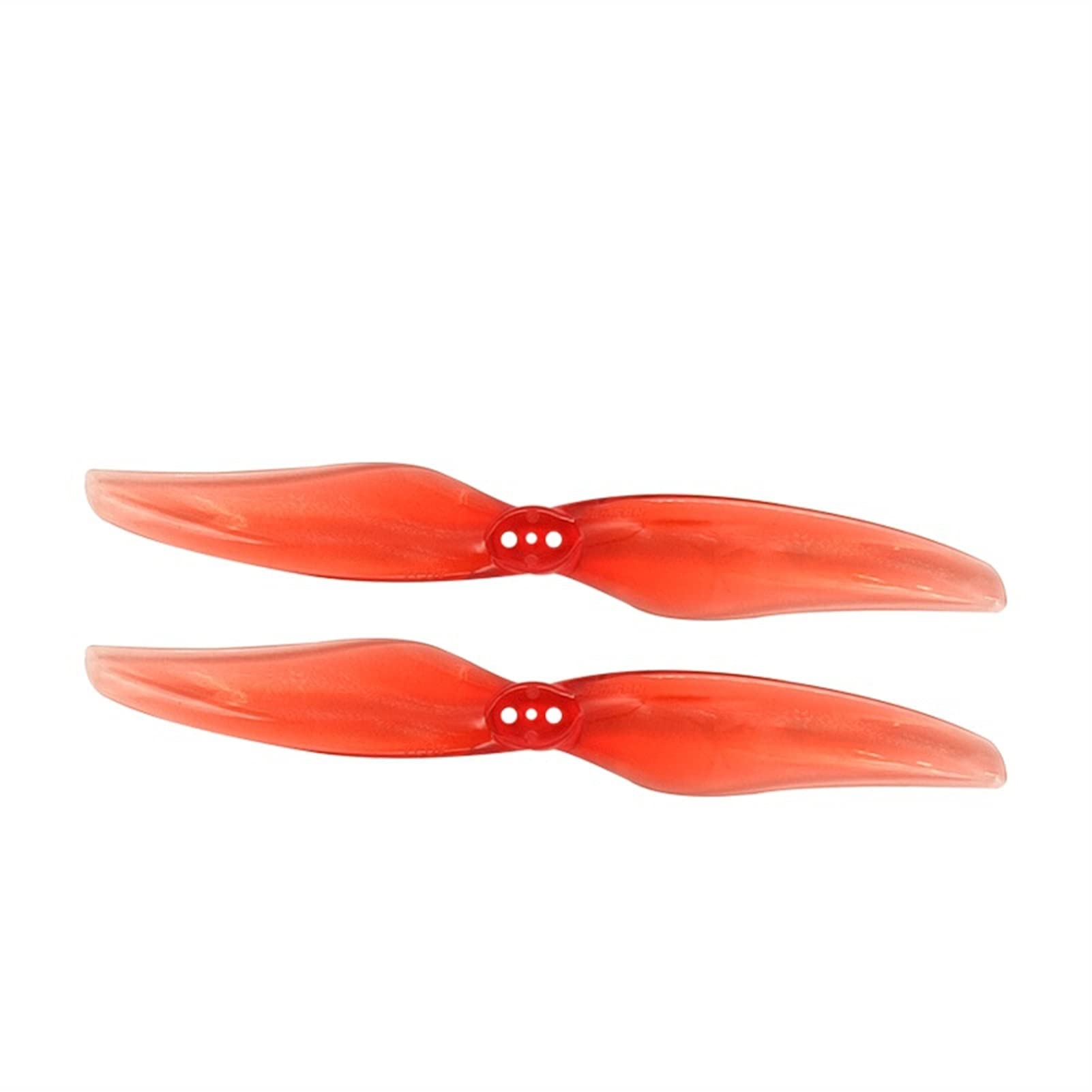 Vuzmode 4 Paar 4X2,4 2-Blatt-PC-Propeller, for Explorer LR4 FPV Racing 4-Zoll-Zahnstocher-Micro-Langstreckendrohnen Ersatzpropeller(4Pairs Red) von Vuzmode