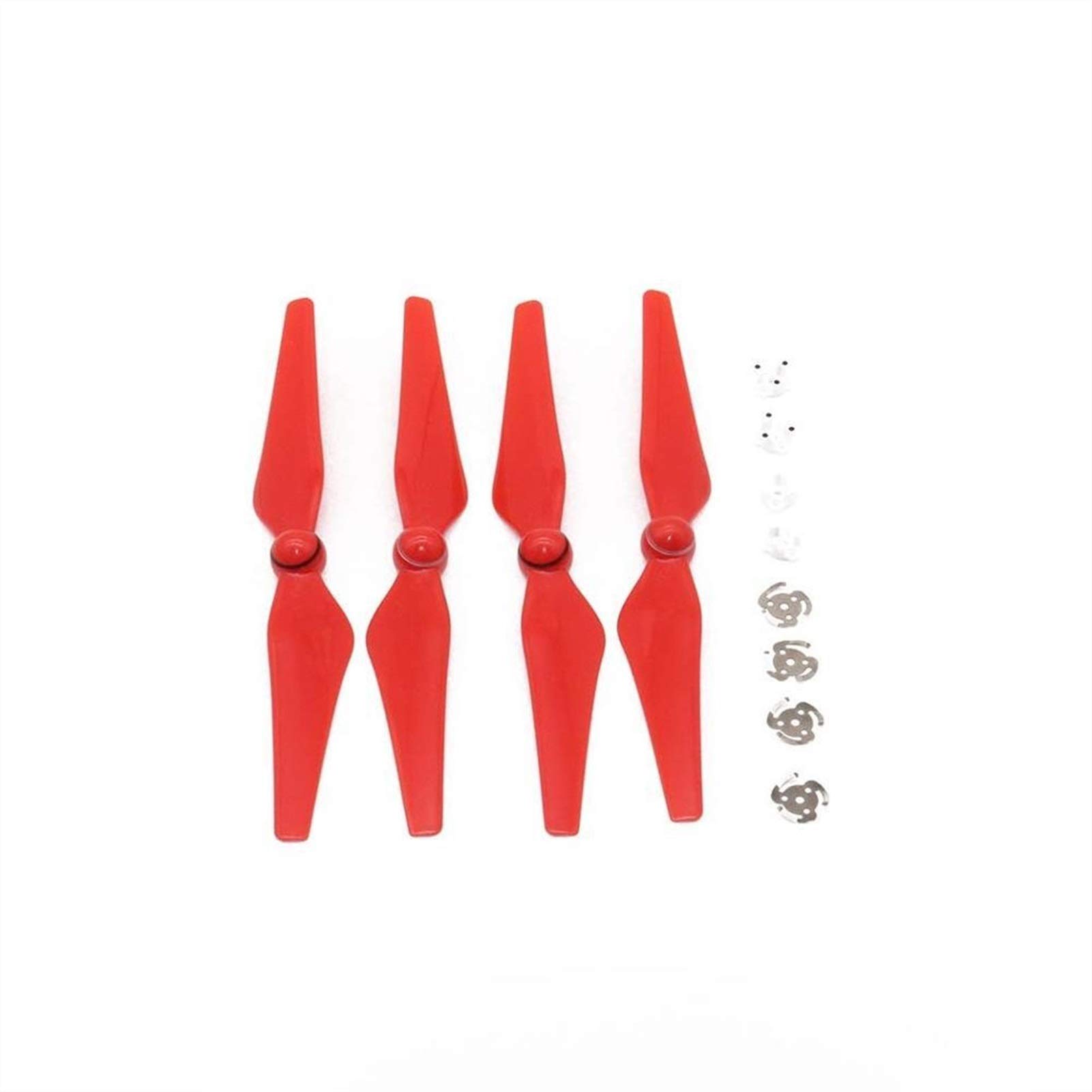 Vuzmode 4 stücke Propeller 9450S Requisiten, for DJI, for Phantom, 4 PRO Erweiterte Drone Quick Release Requisiten Klinge Zubehör Dropshipping Propellerersatz für Drohnen(Red) von Vuzmode