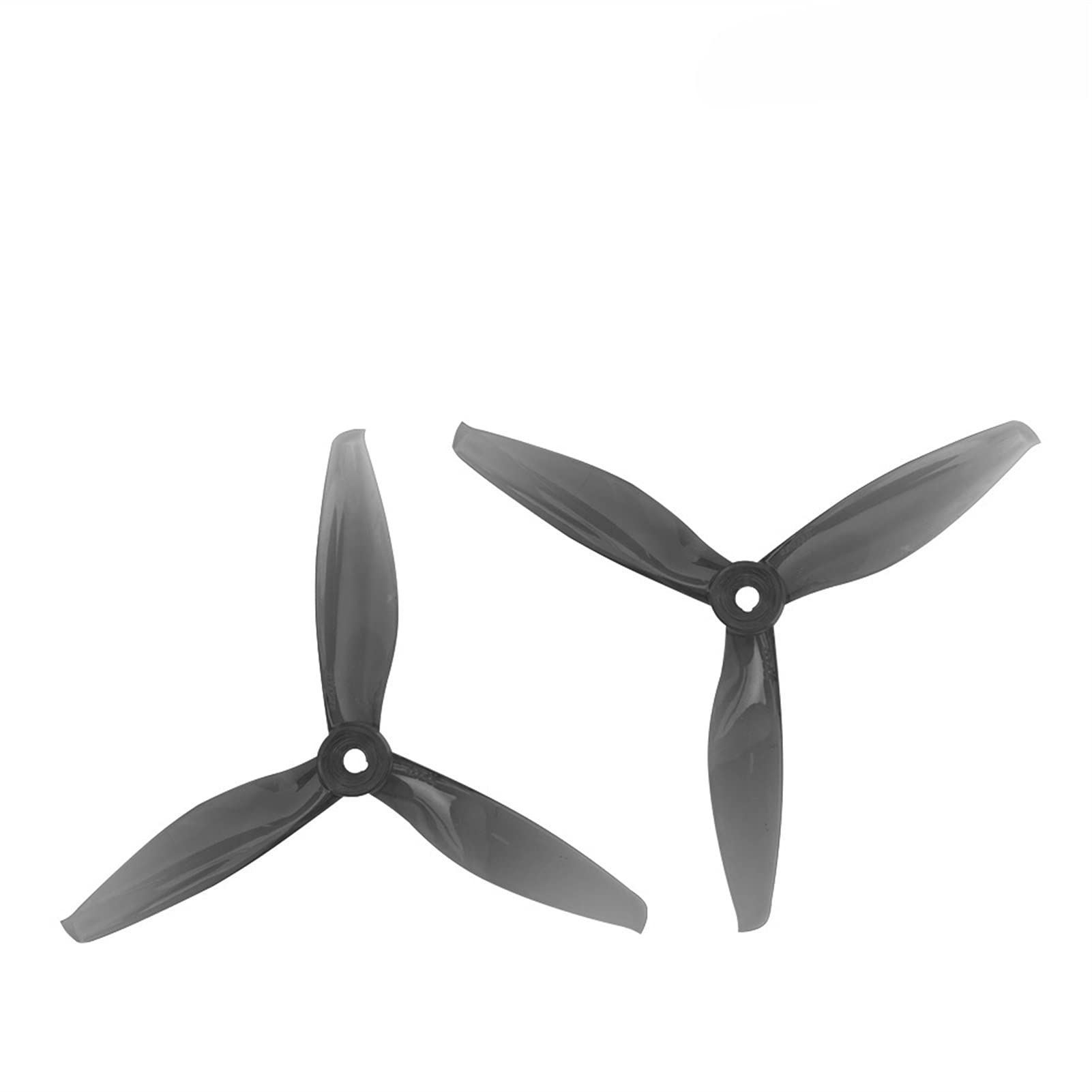 Vuzmode 5,1 x 4,4 x 3 3-Blatt-PC-Propeller, for RC FPV Racing Freestyle 5-Zoll-Drohnen Ersatzpropeller(2Pairs Grey) von Vuzmode