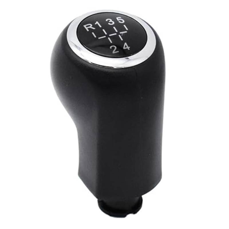 Vuzmode 5/6 Gang Auto Schaltknauf Abdeckung, for Opel, for Vauxhall, Astra III H 2005-2009 Lever Stick Gaitor Boot Auto-Schalthebelabdeckung(Black Shift knob) von Vuzmode