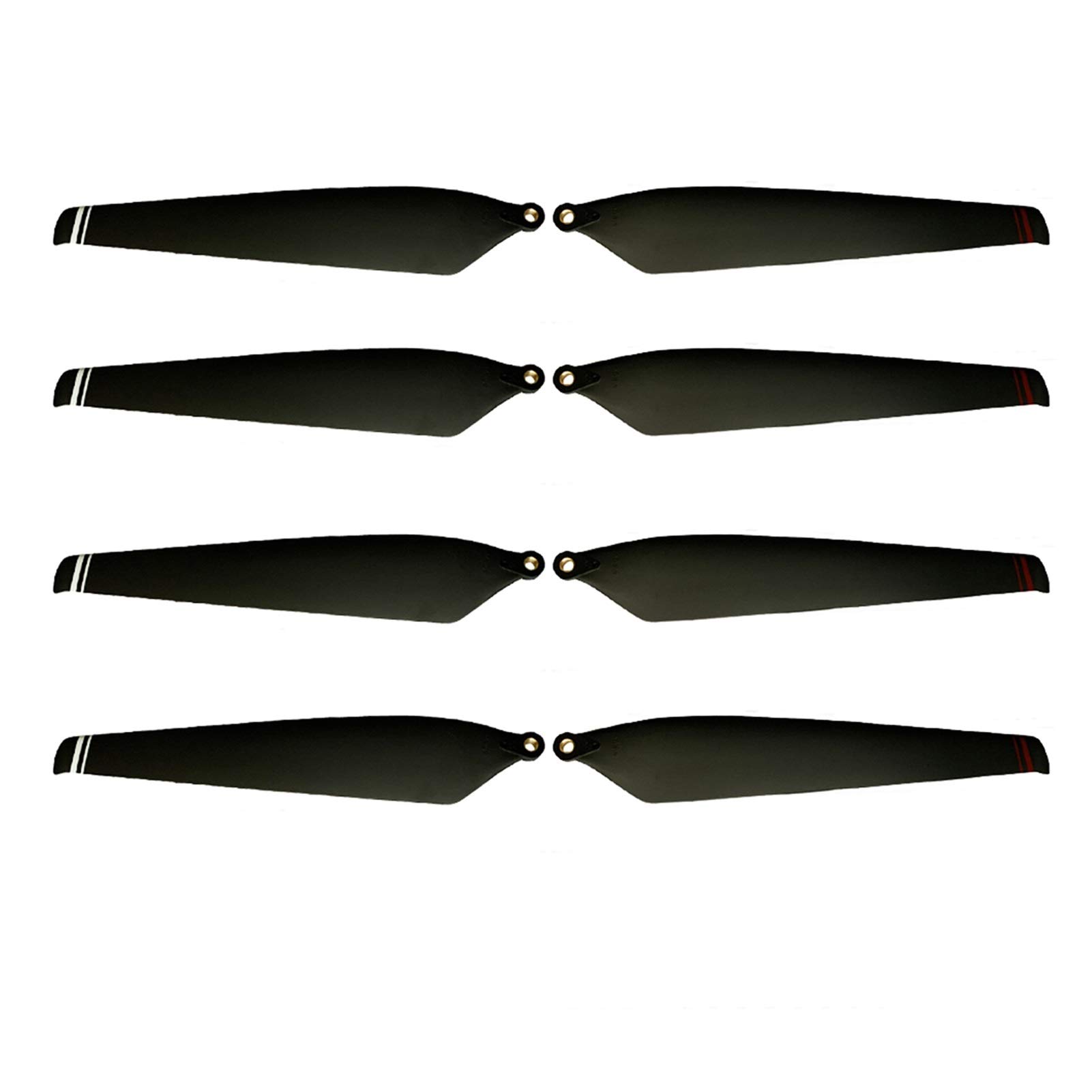 Vuzmode 8 stücke (4 Paar) 3613 Klapp Propeller Klinge XAG P30 Anlage Schutz UAV Carbon Faser Zellstoff RC Flugzeug Klingen Propellerersatz für Drohnen von Vuzmode