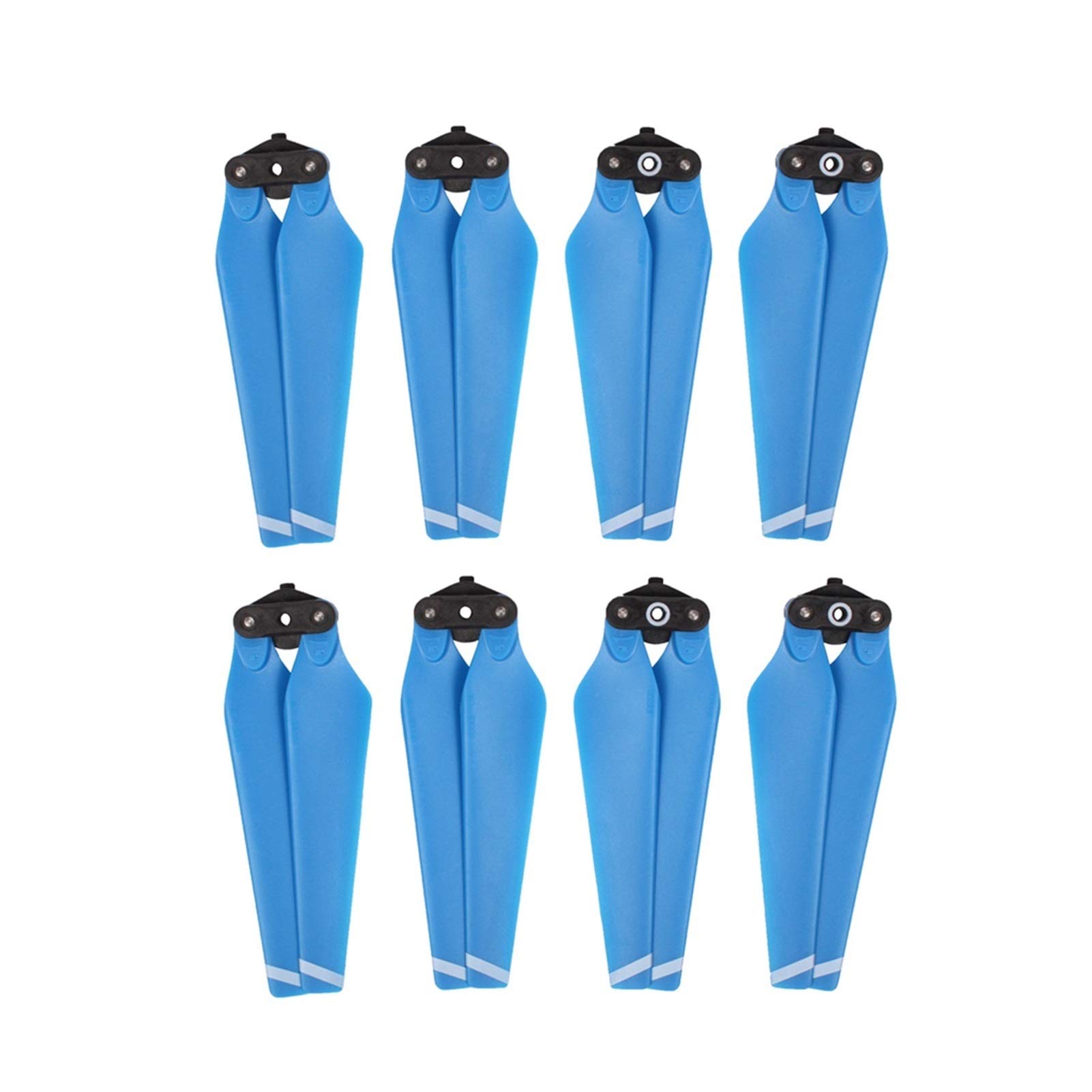 Vuzmode 8-teiliger Propeller 8330F mit Schnellverschluss, Klapppropeller, Ersatzteil, for DJI, for Mavic Pro Drone-Zubehör-Kits Propellerersatz für Drohnen(Blue) von Vuzmode