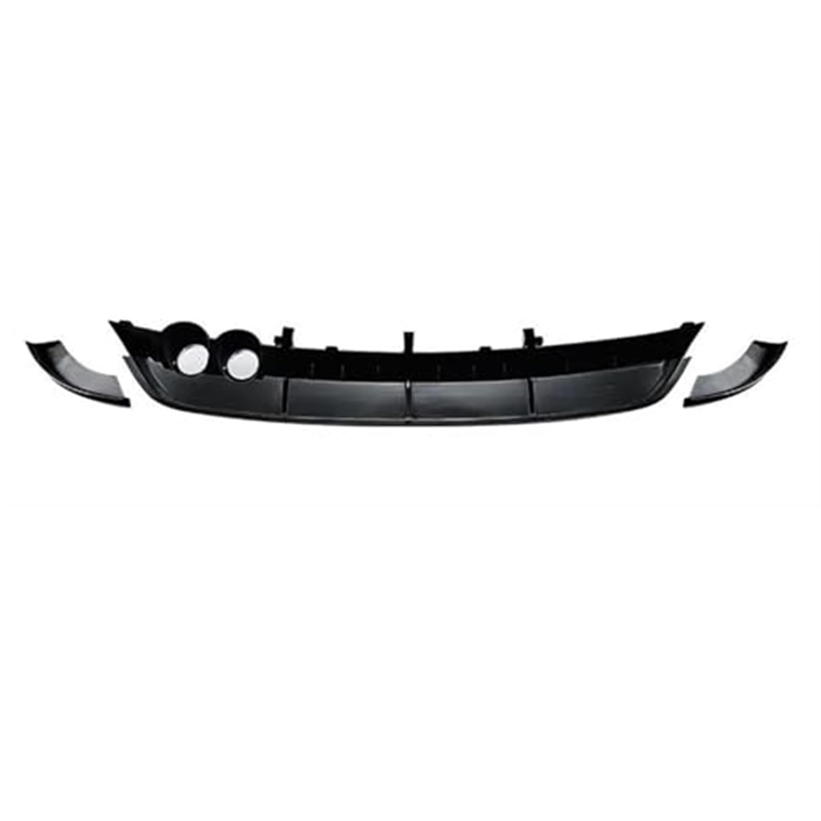 Vuzmode Auto Heckspoiler Auto Heckstoßstange Hecklippe, for VW, for POLO, for MK5 6R 2009-2014 Hecklippenspoiler Splitter Außenschutz Karosseriedekoration Autospoilerflügel Dekoration des Heckspoilerf von Vuzmode