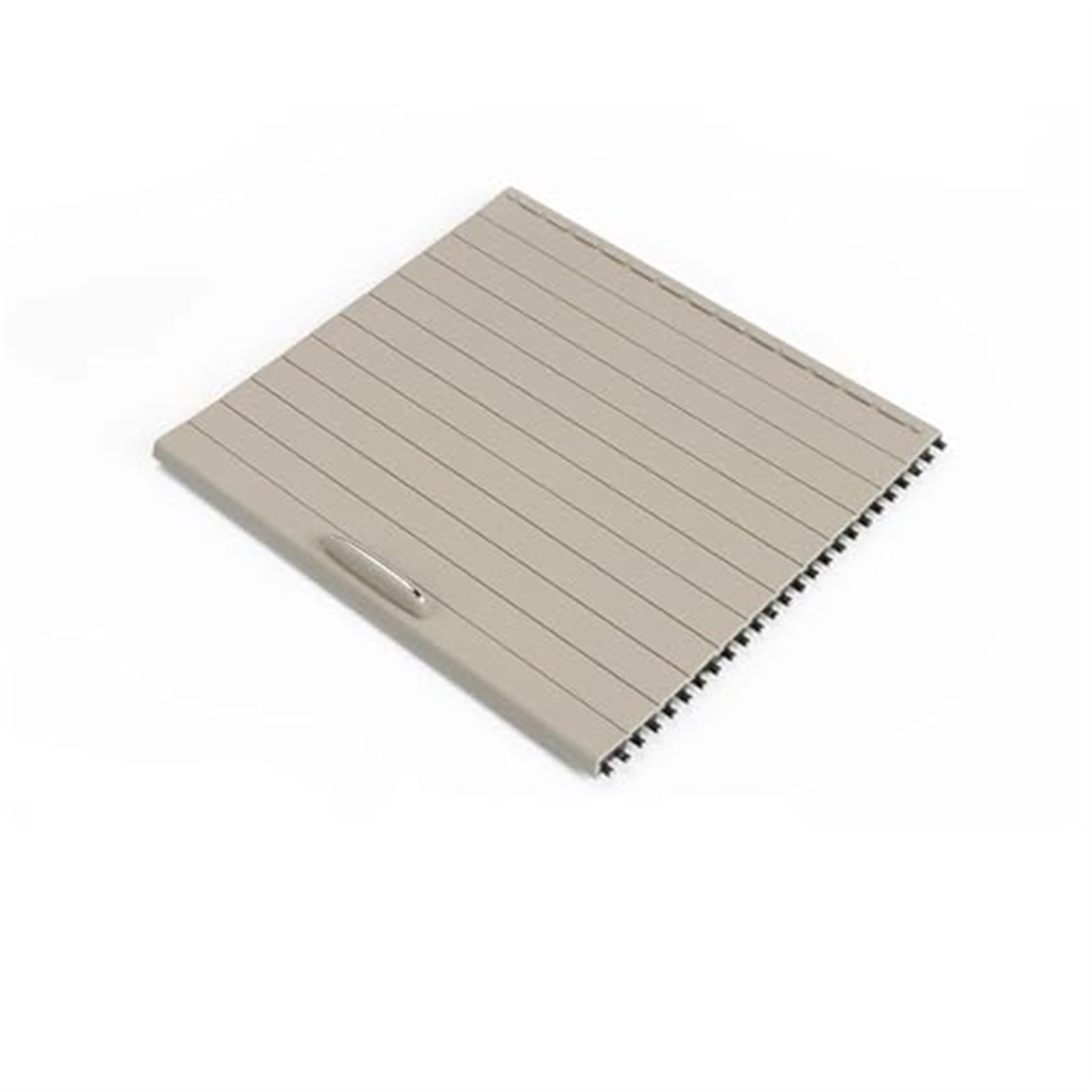 Vuzmode Auto Mittelkonsole Rollläden Getränkehalter Schieberollo Abdeckung, for, Ml/Gl/Gle/Gls Klasse W166 W292 2012-2018 Konsolenfachdeckel(BEIGE) von Vuzmode