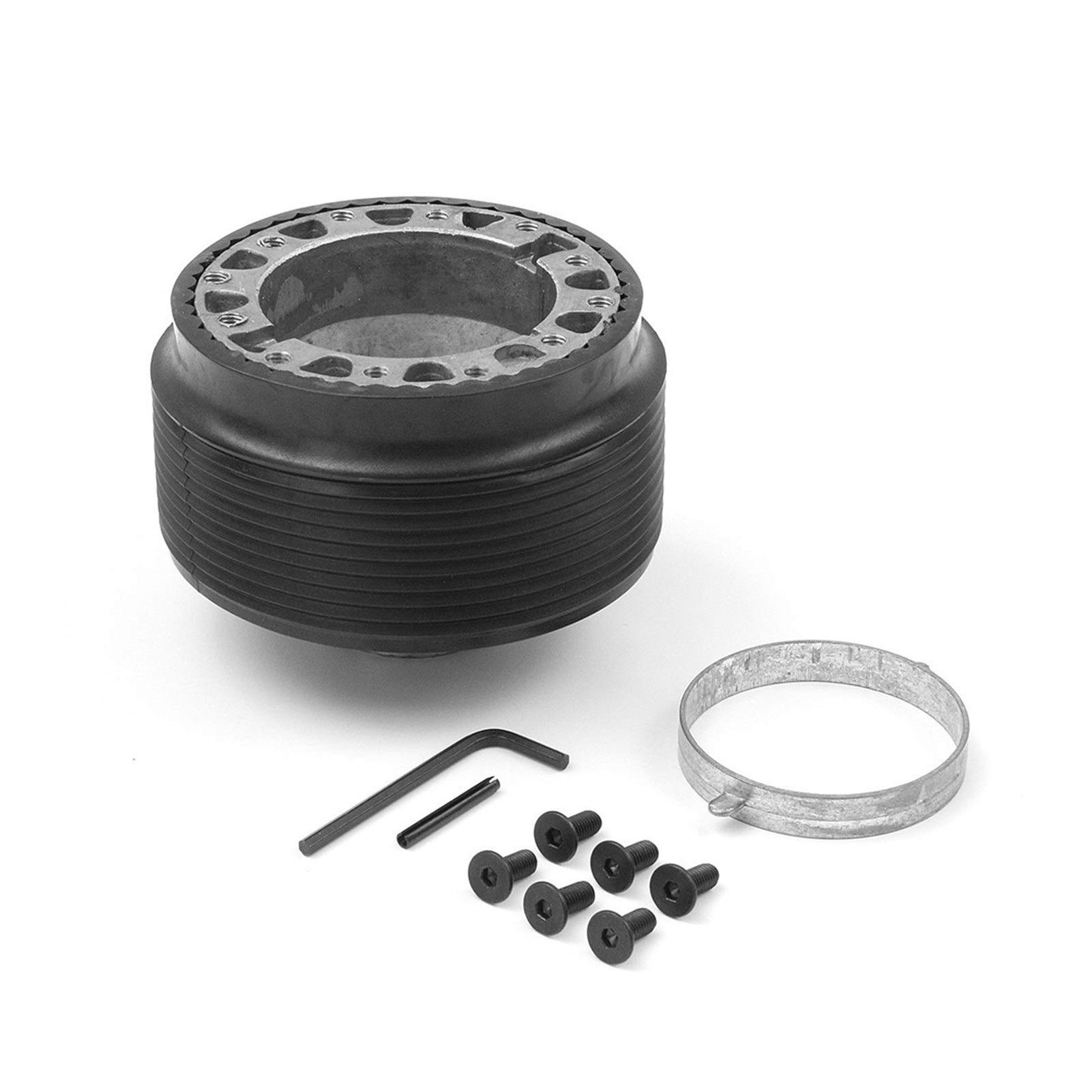 Vuzmode Auto Racing Lenkrad Schnellspanner Nabenadapter Snap Off Boss Kit, for Land Rover, Defender 36 Spline Spurverbreiterung-Adaptersatz von Vuzmode