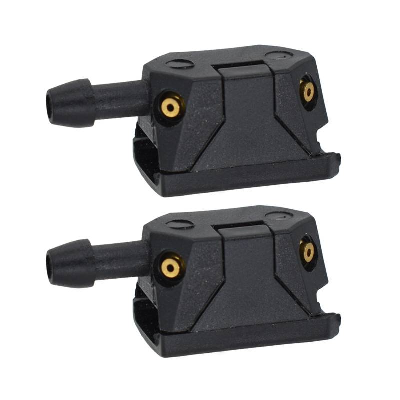 Vuzmode Auto-Scheibenwaschanlage, Wischerblatt, Wassersprühdüsen, for Renault, Espace 3 Grand 1996–2002, Avantime Enviro 2000 Sanjiang Scheibenwaschdüsensatz(2pcs Wiper Nozzle) von Vuzmode