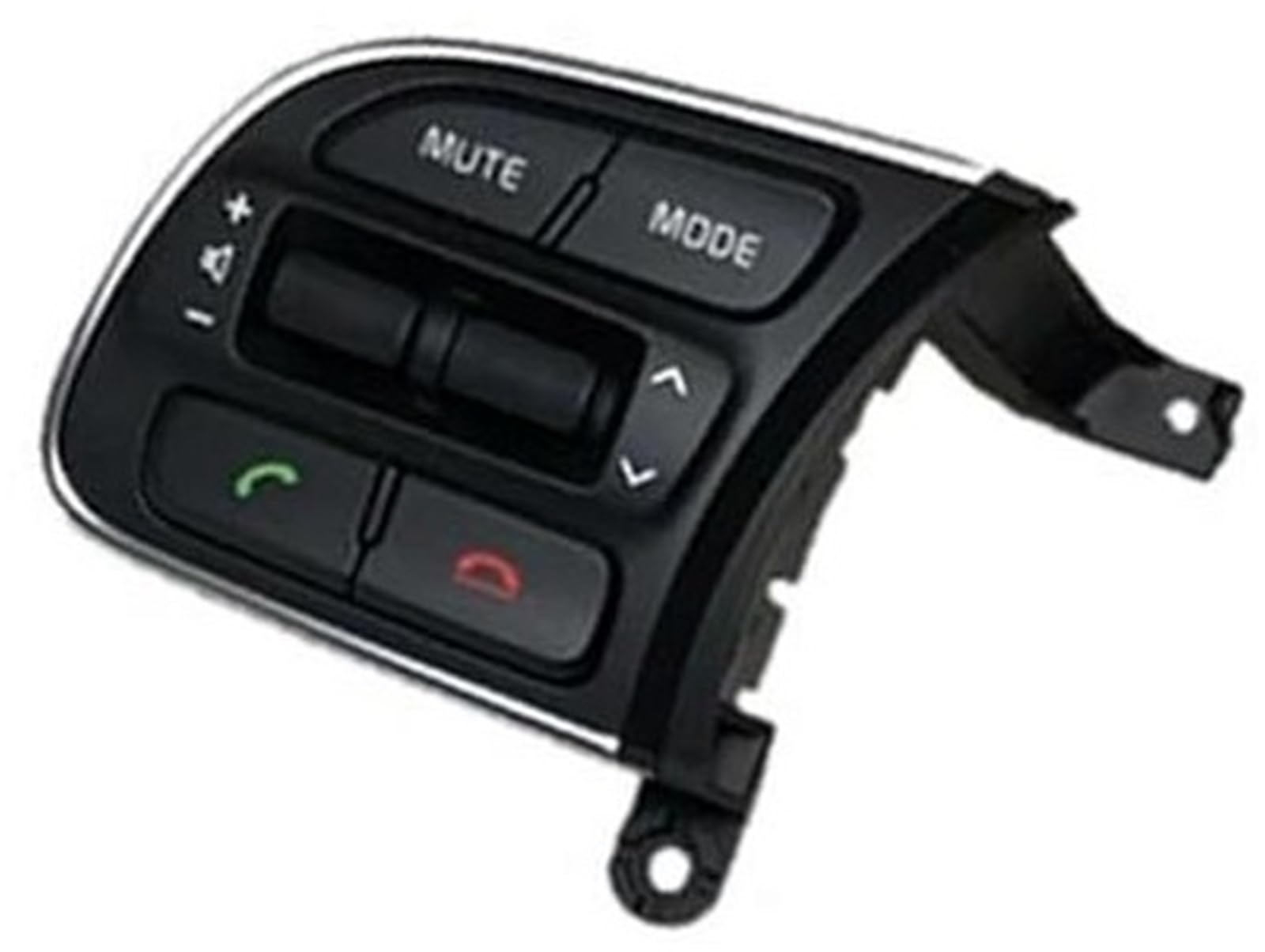 Vuzmode Auto-Tempomat-Taste, for Kia, K5 2016 2017 2018 96720-D9010 Auto-Multifunktions-Lenkrad-Cruise-Taste Audio-Lautstärke-Einstellschalter Tastenschalter Auto-Lenkradverkleidungssatz(BLACK Audio b von Vuzmode