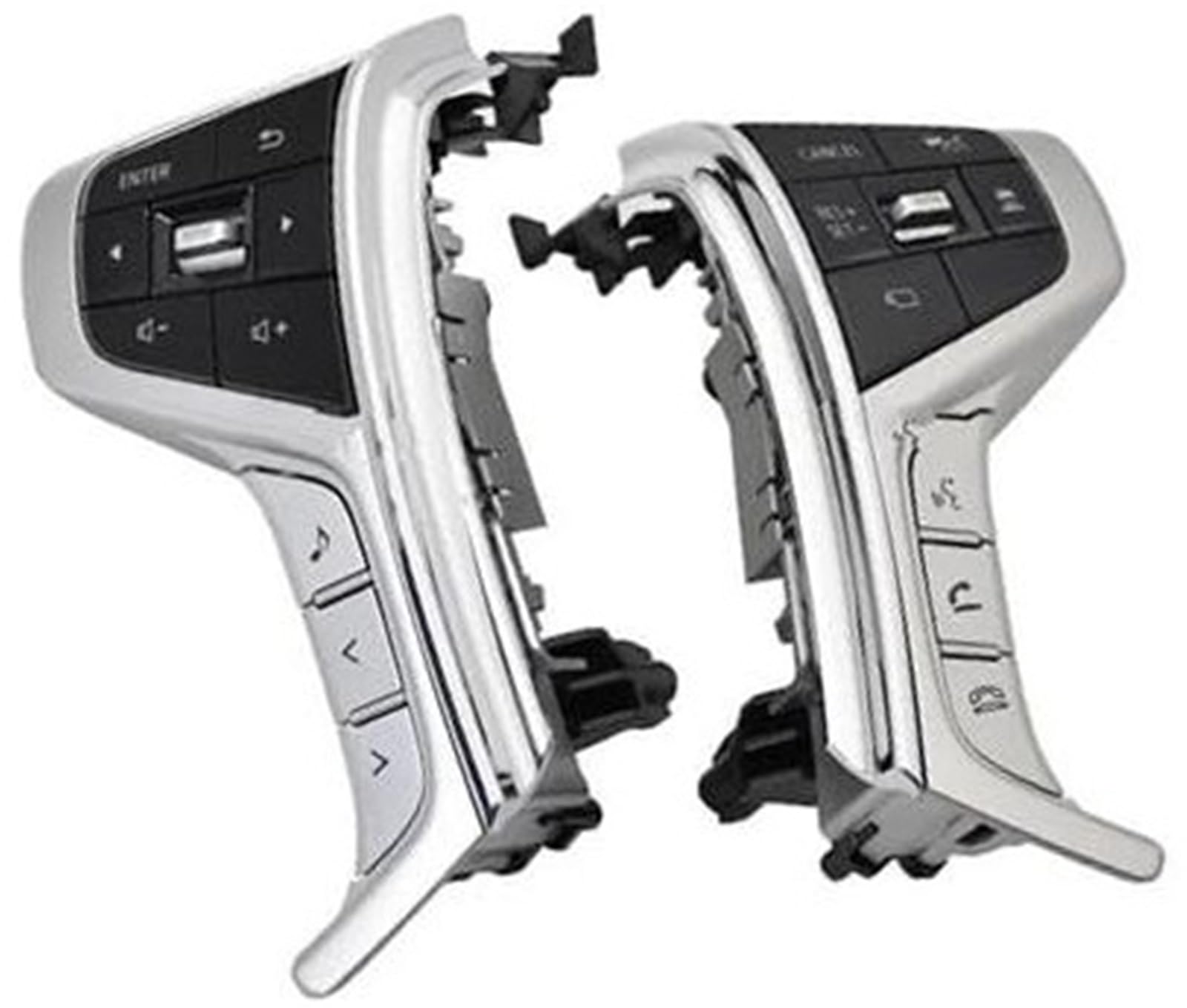 Vuzmode Auto-Tempomat-Taste, for Mitsubishi, for Triton L200 2015, for Delica L200, Lenkrad-Tempomat-Schalter, Multimedia-Audio-Schalter, Taste 8616A034 Auto-Lenkradverkleidungssatz von Vuzmode