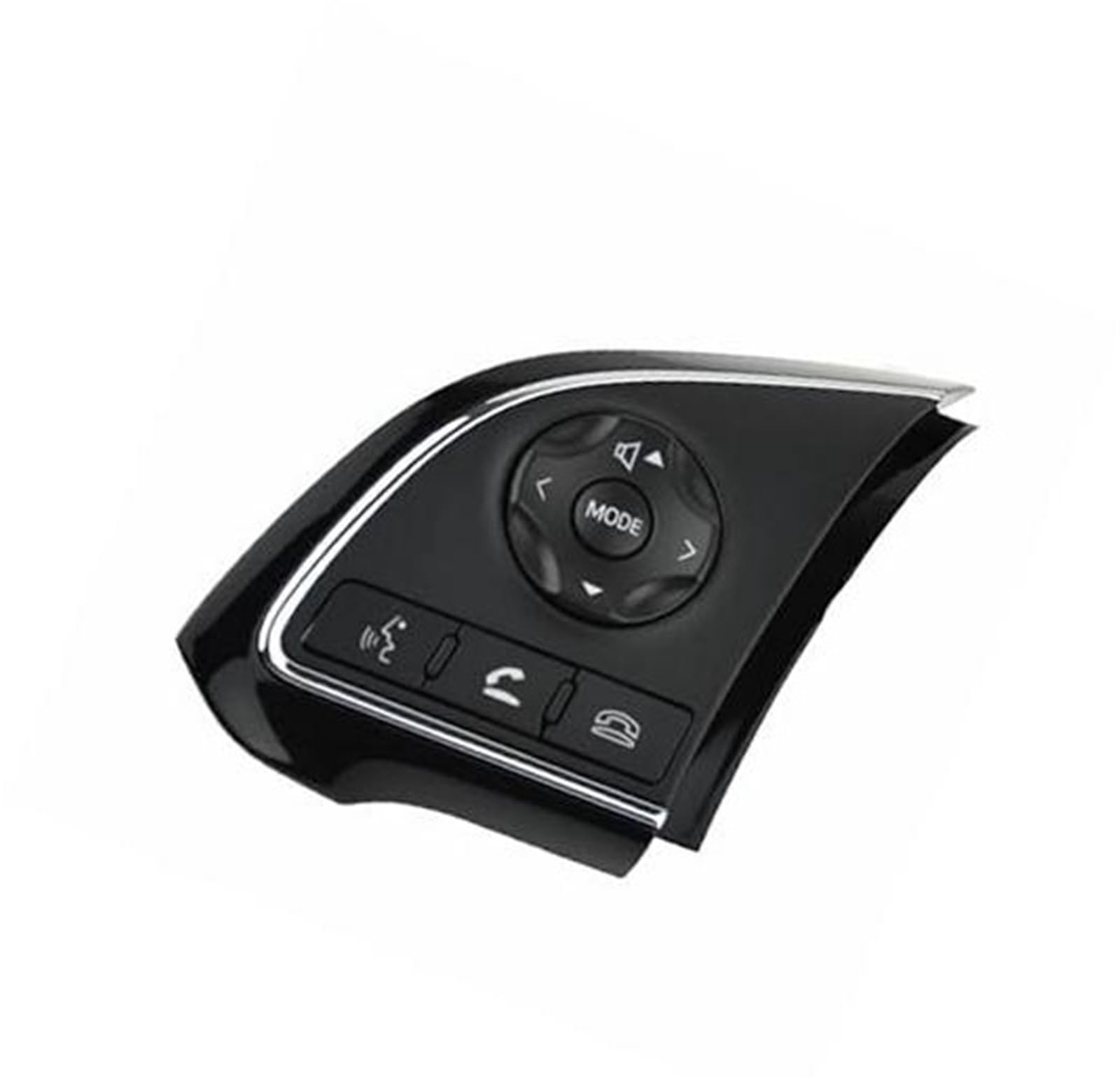 Vuzmode Auto-Tempomattaste, for FIAT, for Fullback 2016 2017, Auto-Tempomatschalter, Multifunktions-Lenkradtaste, Audio-Lautstärkeschalter, Autoteile Auto-Lenkradverkleidungssatz(Black Audio Button) von Vuzmode