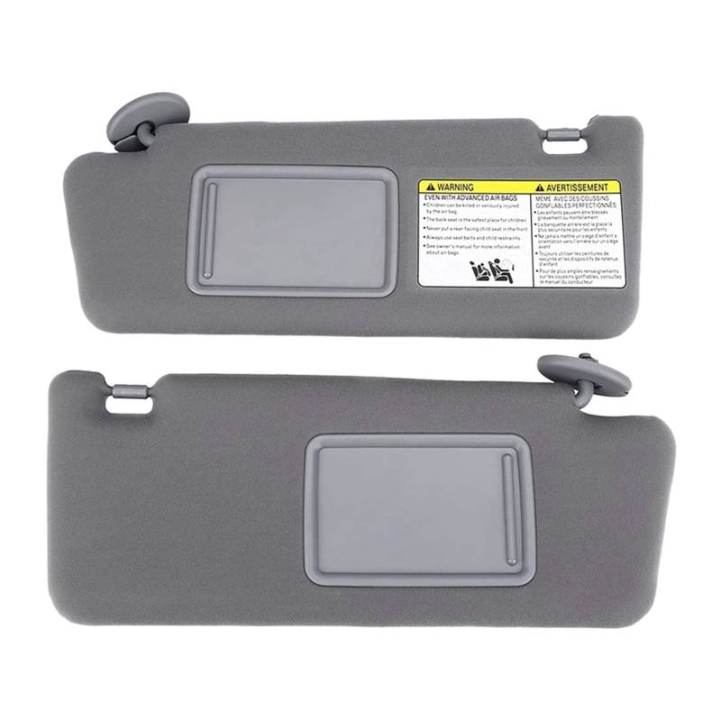 Vuzmode Auto Windschutzscheibe Sonnenblende Schild Shade Board, for Toyota, for Tacoma 2005-2012, 74320-04181-E1 74320-04180-E0 Fahrzeugsonnenblende mit Spiegel von Vuzmode