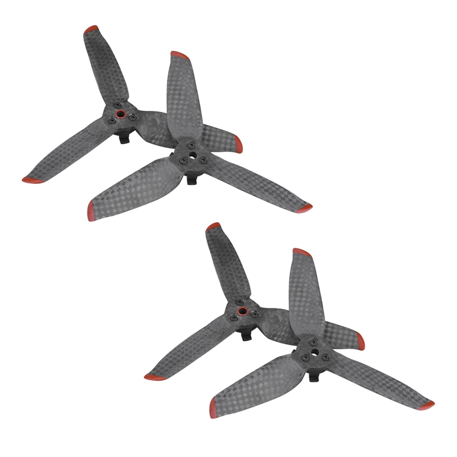 Vuzmode Carbon Fiber Propeller 5328S Quick Release Blades Propeller Ersatz Requisiten, for DJI FPV Combo Drone Ersatzpropeller(2pair) von Vuzmode