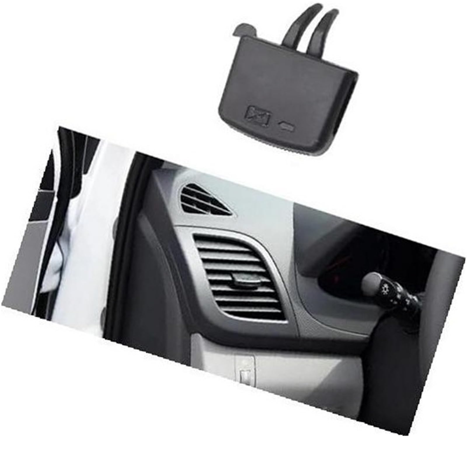 Vuzmode Dashboard Air Vent Auto A/C Grille Tab Clip Automobil, for Hyundai, for Verna for Solaris 2010-2016 974600U000B1A1 Clip für Lüftungsschlitze im Auto von Vuzmode