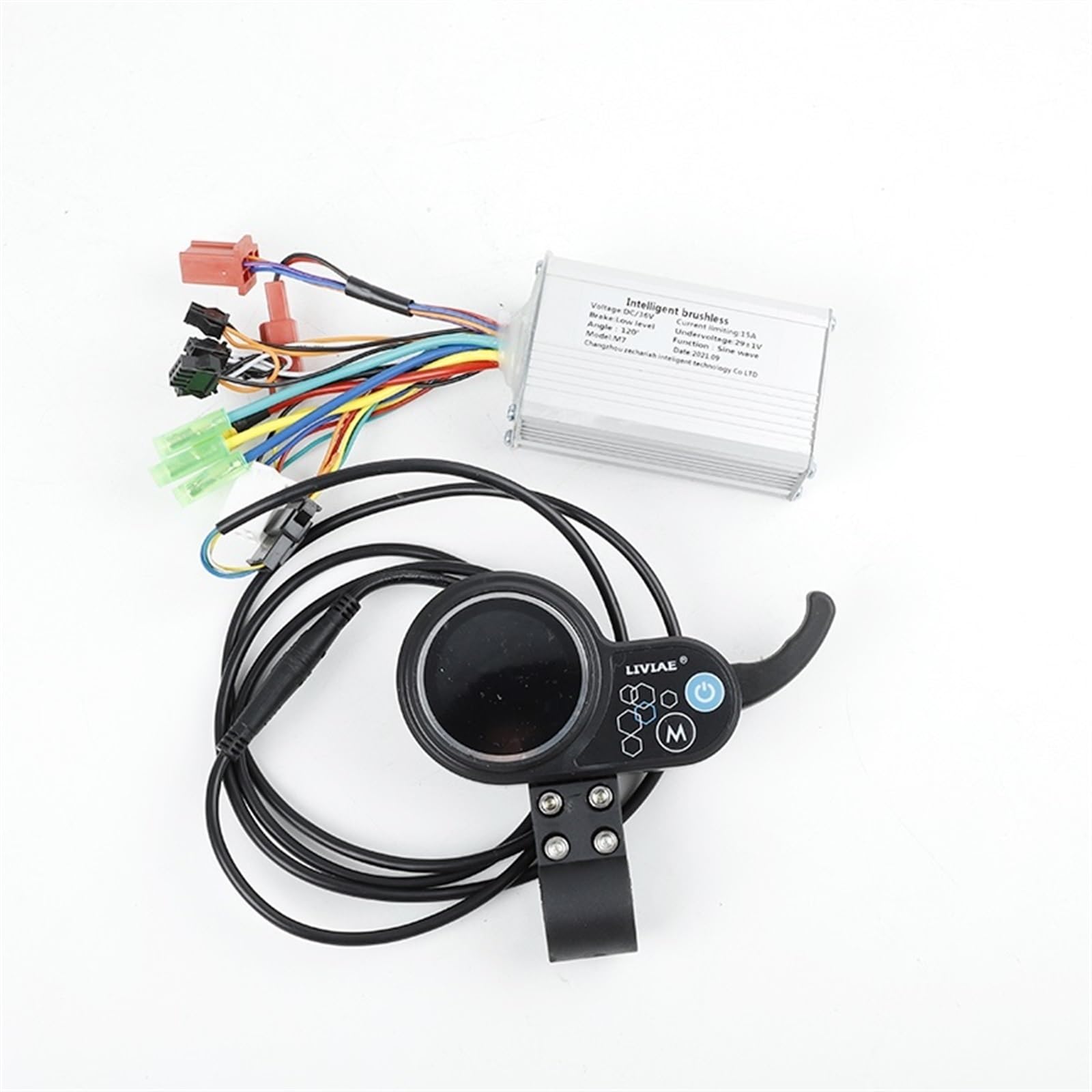 Vuzmode Elektroroller-Controller + Instrumentendisplay TF-100 NJAX-T JX-168 LIVIAE JH01 Verschiedene Arten von unterstützenden Teilen Scooter-Tachometeranzeige(L a Set 48V) von Vuzmode